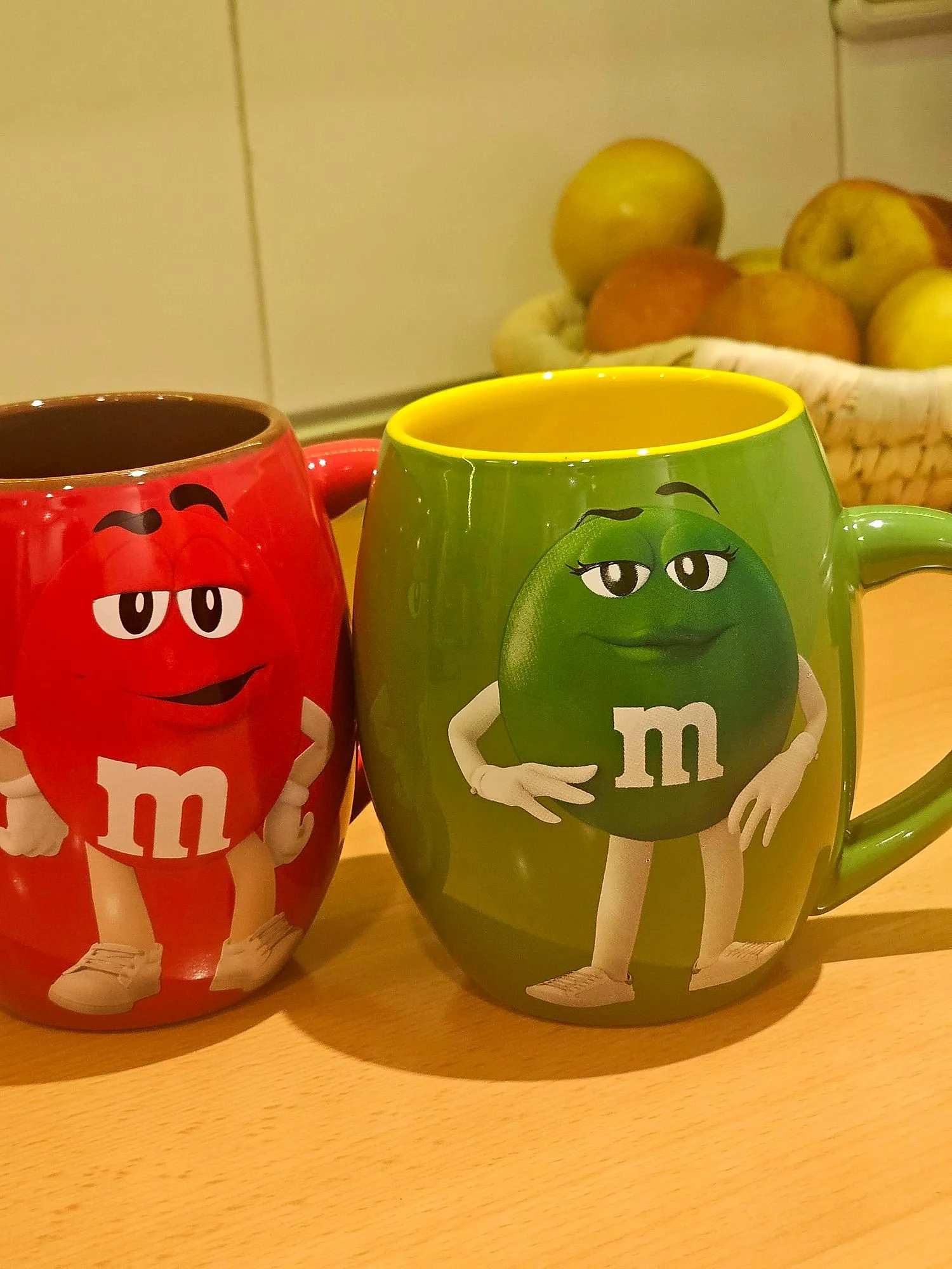 Recuerdo · Las tazas de la tienda de M&M's